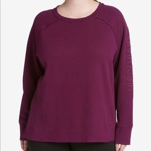 Calvin Klein Performance Plus Size Logo Sweatshirt